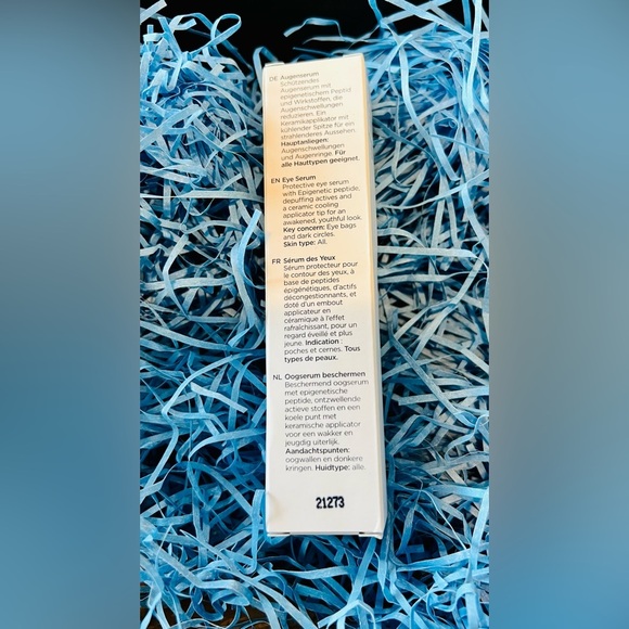 NIB 15mL QMS Medicosmetics Epigen Depuff Polution Shield Eye Serum - Picture 5 of 8